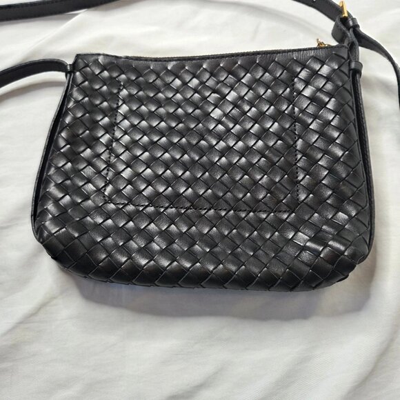 Madewell Women's Woven Crossbody Bag Black Tag - Picture 6 of 8